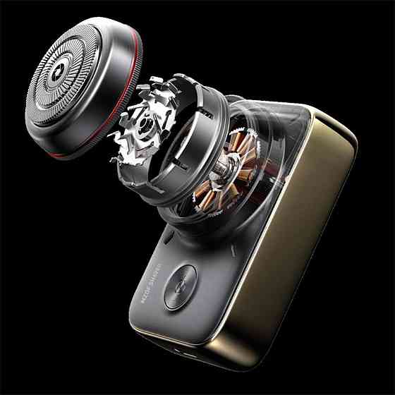 Електробритва Metz Camerist Shaver titanium gold with Bag (MZDF013) Золотистий Харьков