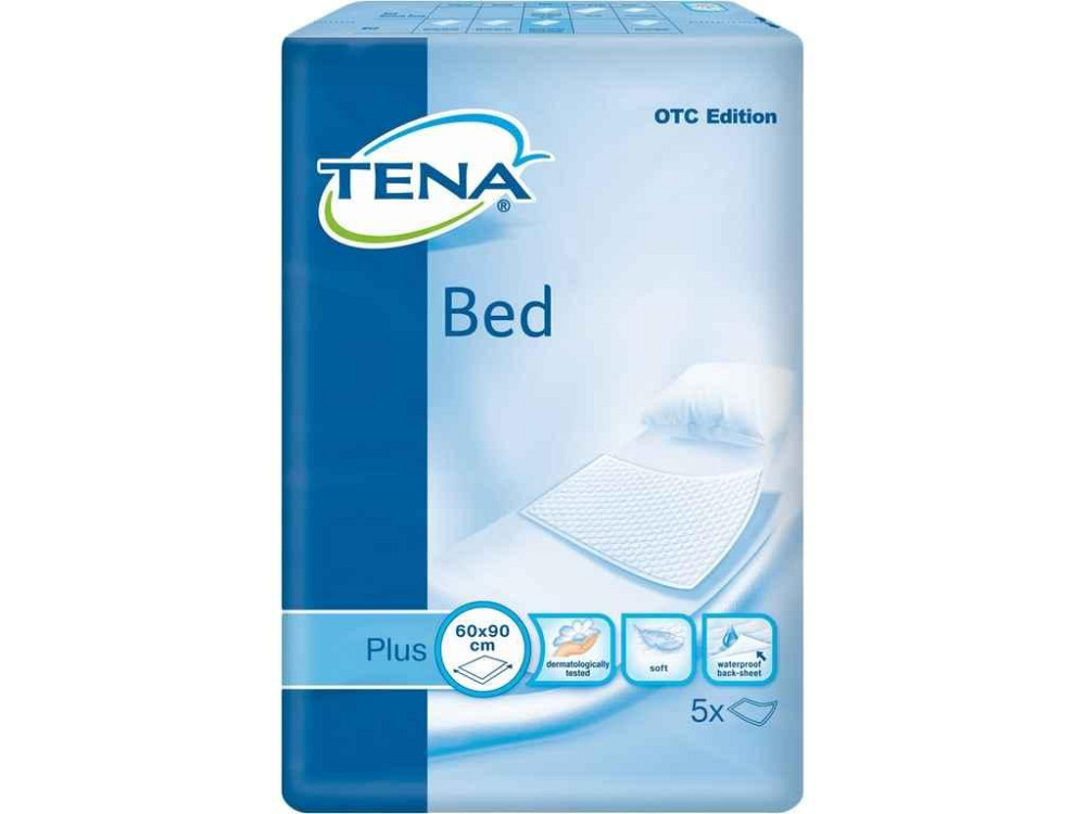 Пелюшки поглинальні Bed Plus (60х90см) 5 шт ТМ Tena Київ - фото 1