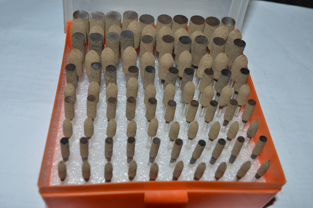 Набір вулканітових насадок 100 шт. червоні FINISH Полтава - фото 1