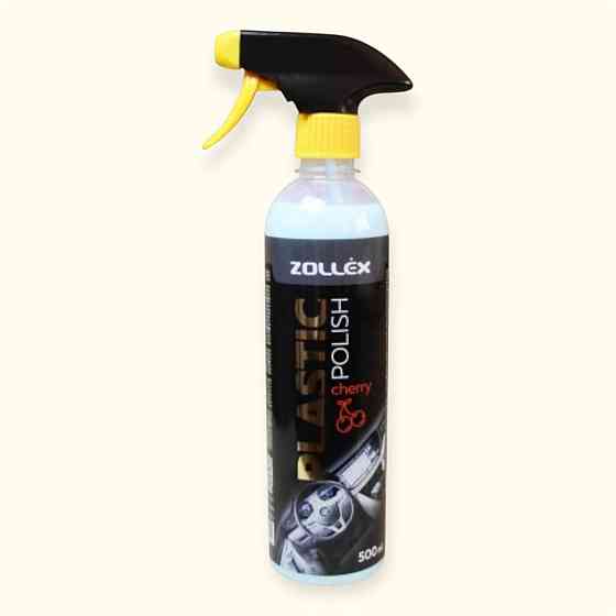 Поліроль-молочко для пластику Zollex Plastic Polish Cherry 500 мл (вишня) Чортків