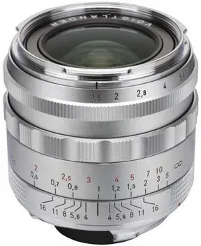 Объектив Voigtlander Nokton II Vintage Line 28 mm f/1,5 Srebrny (Leica M) Киев