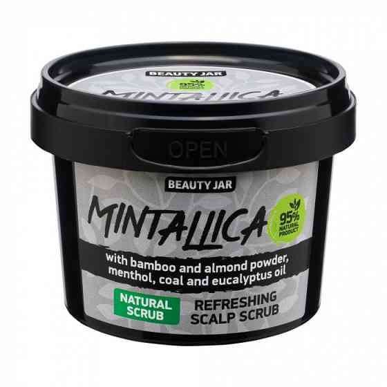 Mintallica Beauty Jar Cleansing Shampoo Scrub Shampoo 100 г Вінниця