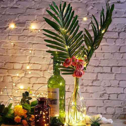 Світлодіодна гірлянда роса 50 Led 5м 8 режимів теплий колір USB CW-G-50L5NU ColorWay Житомир