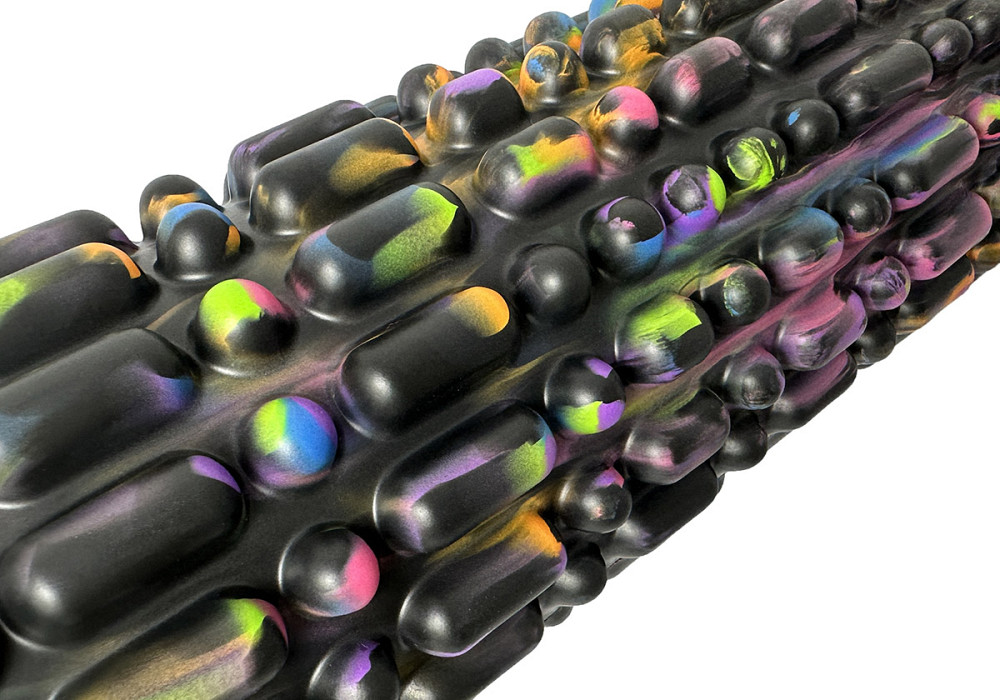 Масажний ролик EasyFit Morze 45 см Чорний Коломия - фото 3