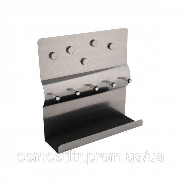 Ключниця Axentia з 5 гачками і 5 магнітами нерж сталь (116736) Київ - фото 2