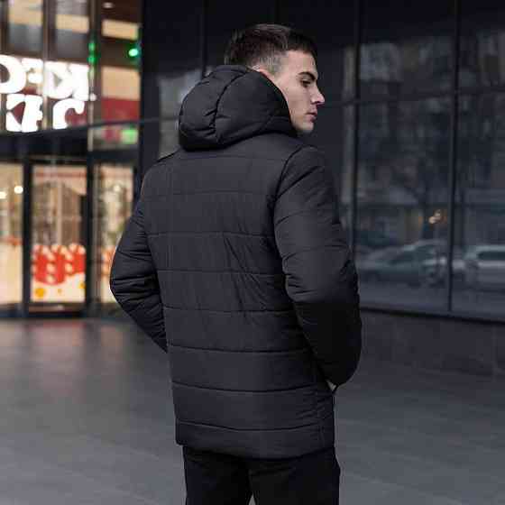 Мужская зимняя Куртка с капюшоном Pobedov Winter Jacket Dzen Киев