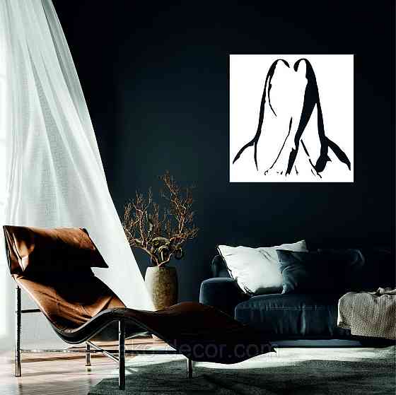 Декоративное настенное Панно «Силуэт женщины», Декор на стену 70*67 см, Белый Киев