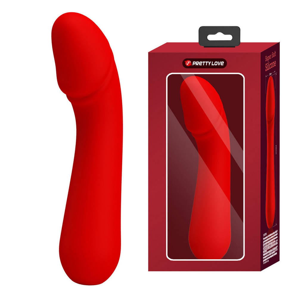 Вибратор для точки G Pretty Love Cetus красный, 15 х 3.5 см Sex Aura Киев - изображение 1