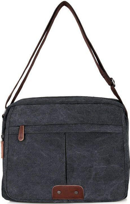 Сумка мужская Vintage 14585 Серая Киев - изображение 3