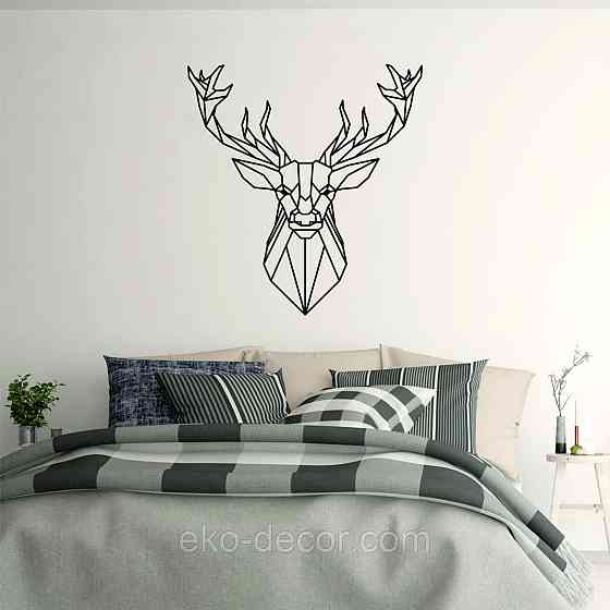 Декоративное настенное Панно «Олень», Декор на стену Киев