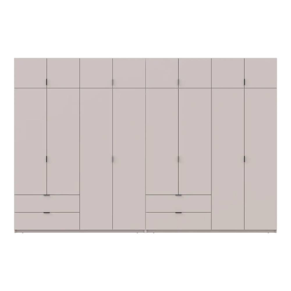 Шкаф для одежды Doros Лукас Кашемир 4+4 ДСП 360х50х240 DRS-011722 (42005144) Днепр - изображение 4