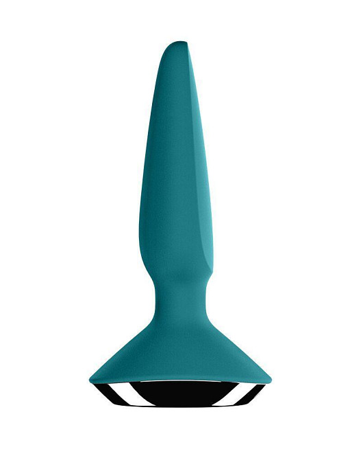 Анальна смарт-вібропробка Satisfyer Plug-ilicious 1 Petrol Sex Aura Київ - фото 2