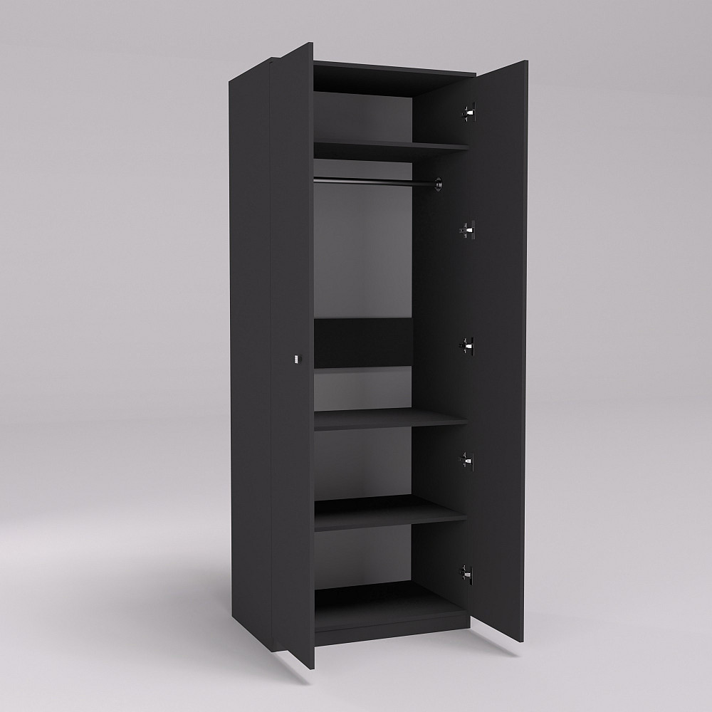 Шкаф Favorit F-14, Антрацит, 800х530х2100 Львов - изображение 2