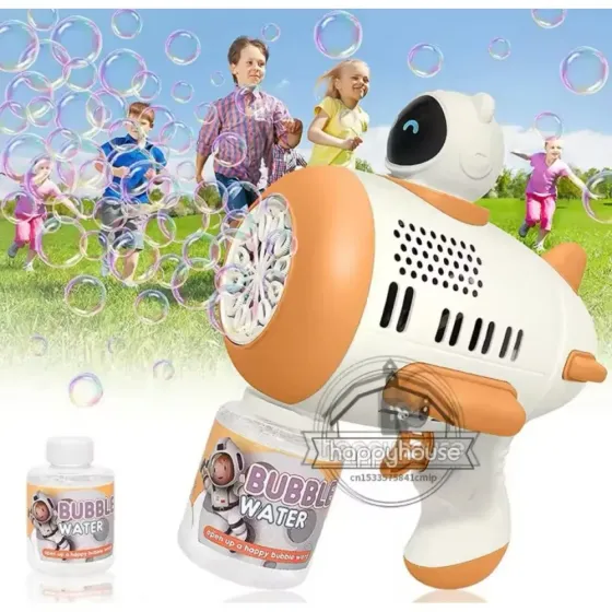 Пистолет детский автоматический пистолет пулемёт для мыльных пузырей Toy bubble gun AND 388-10 Коломыя