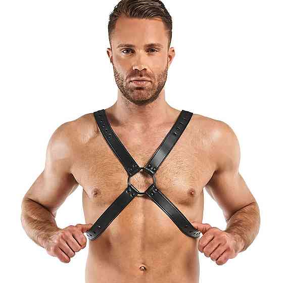 Портупея Bedroom Fantasies: Lionel Bondage Harness, чорна Sex Aura Київ