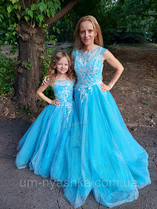 Платья FAMILY LOOK на годик, FAMILY LOOK мама-дочка Кривой Рог - изображение 2