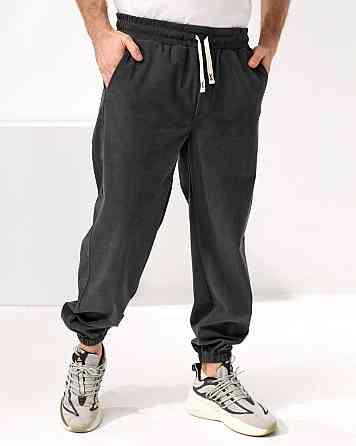 Мужские стильные повседневные вельветовые брюки Графит, 48 Одесса