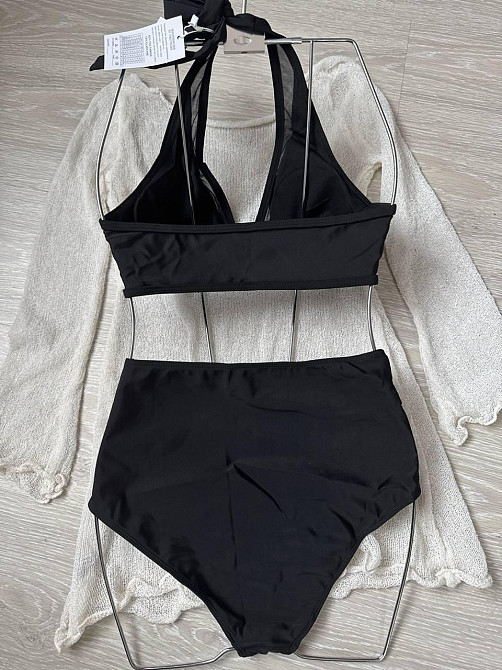 Жіночий купальник роздільний купальник з високою талією L Харків - фото 3