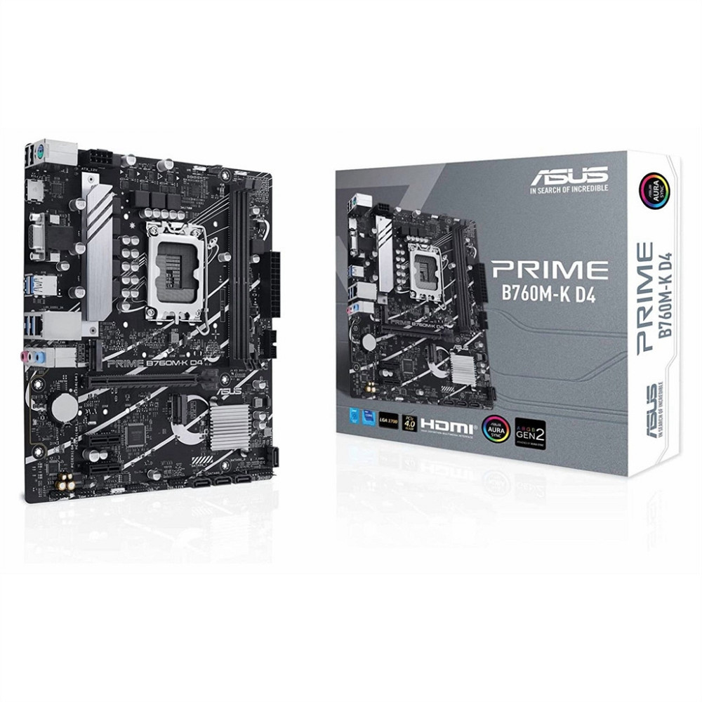 Материнська плата Asus Prime B760M-K D4 Socket 1700 microATX Харьков - изображение 8