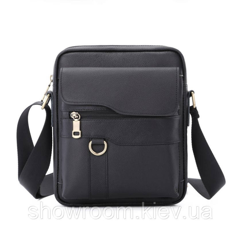 Невелика шкіряна сумка через плече Leather Collection (8870) Київ - фото 1