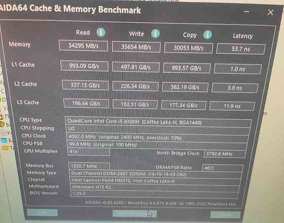 Ноутбук игровой Alienware m15 r2 1660ti. Киев