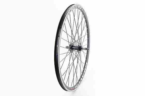 Колесо 27,5" заднє V/Disk-brake, обід та втулка 14Gx36H алюмінієві, під вільнобіг, кріпл. гайка, "GRAVITY" Бершадь