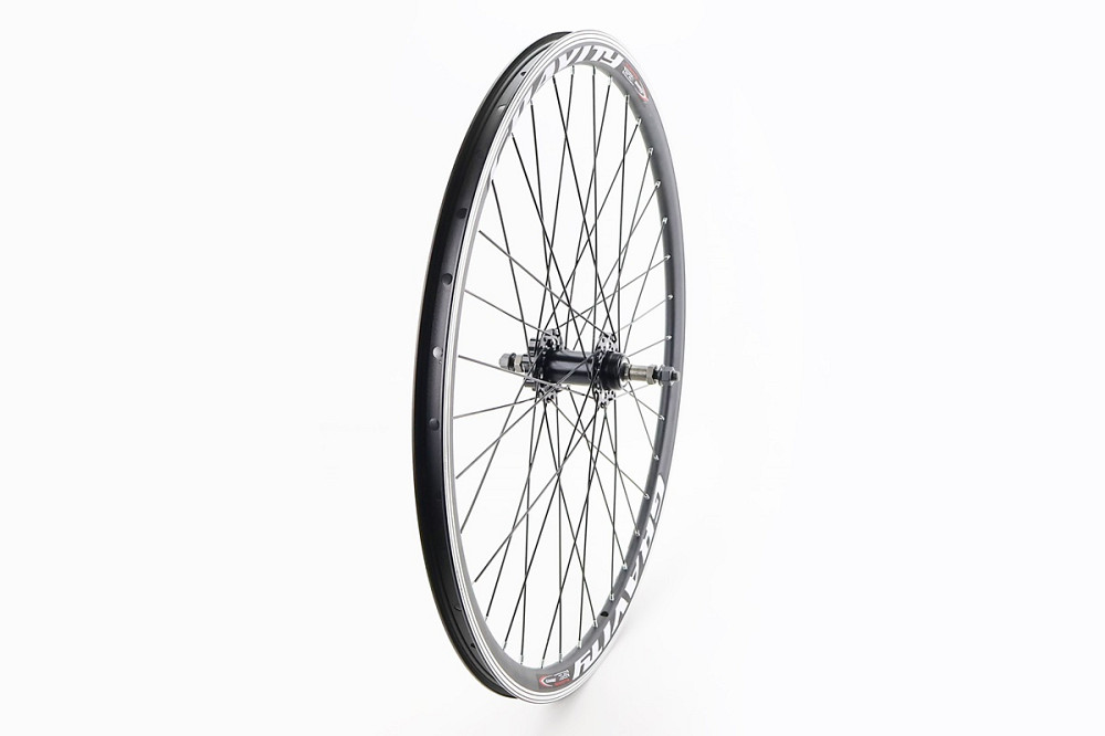 Колесо 27,5" заднє V/Disk-brake, обід та втулка 14Gx36H алюмінієві, під вільнобіг, кріпл. гайка, "GRAVITY" Бершадь - фото 1