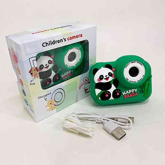 Дитячий фотоапарат Панда Green YQ-23 Івано-Франківськ