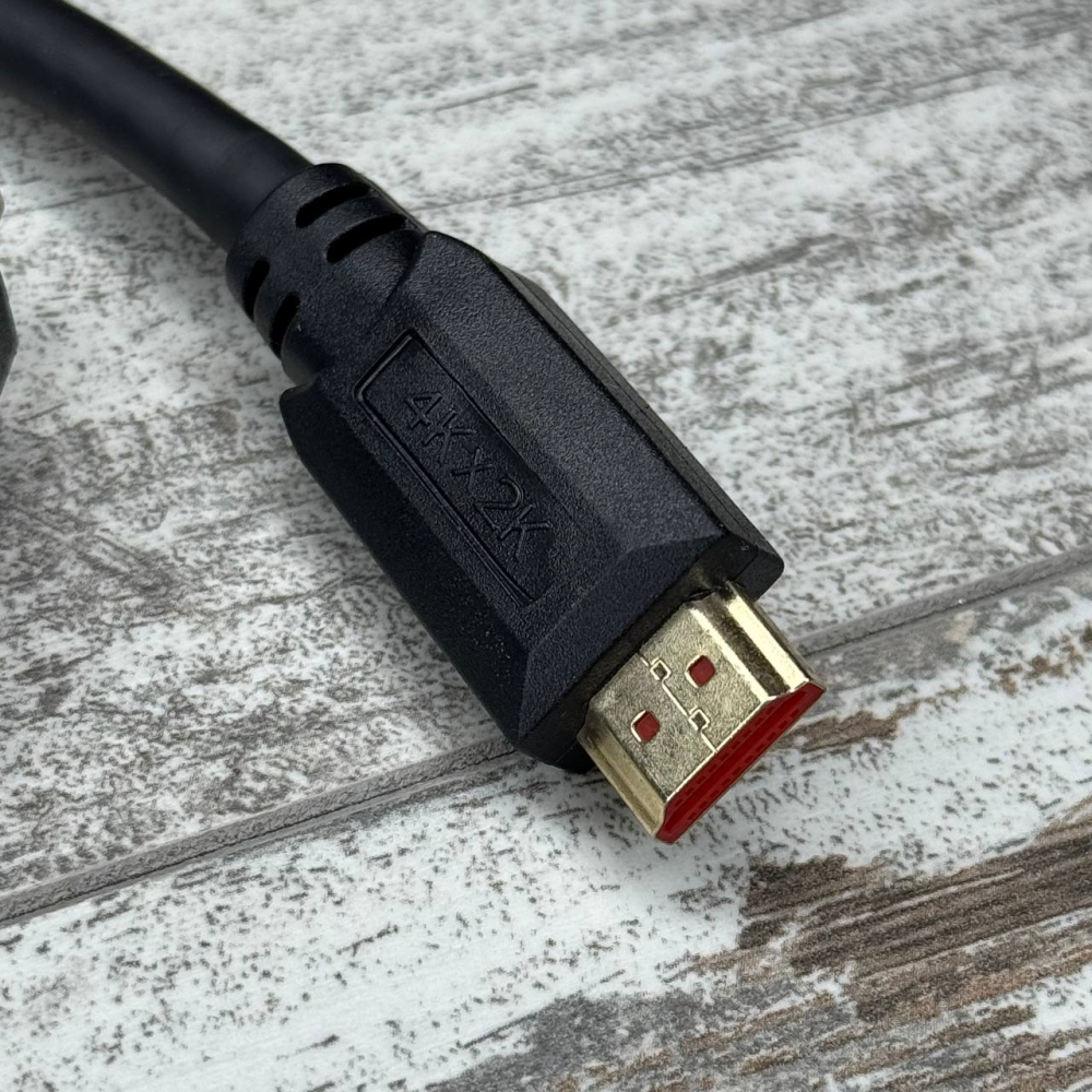 HDMI кабель преміум-класу 1.5 м, версія 2.0, 4K 60 Гц, 3D високоякісна передача відео та аудіо Київ - фото 4