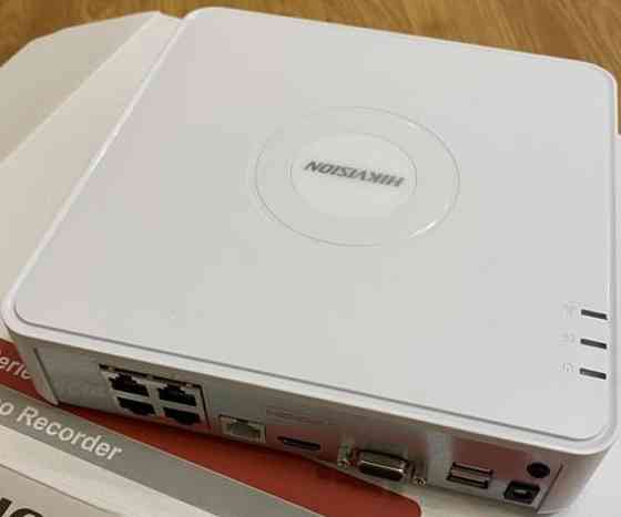 4-х кан IP-відеореєстратор з аналітикою Hikvision DS-7104NI-Q1/4P(D) Харків