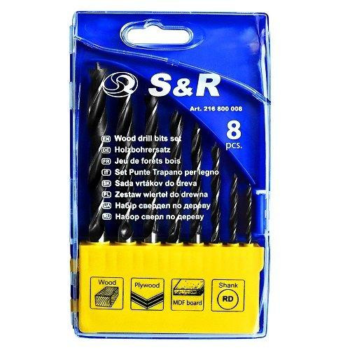Набір свердел по дереву S & R 8 шт. 216800008 Коломыя - изображение 1