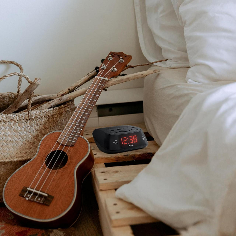 Радиочасы будильник Metronic цифровые красная подсветка двойной будильник таймер сна сетевой черный Киев - изображение 7