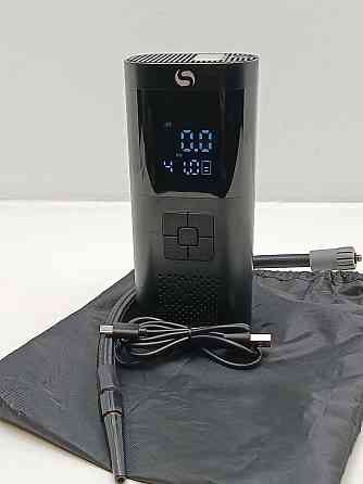 Портативний акумуляторний компресор GGV 2000mAh — Автомобільний насос + Power Bank + Ліхтар (Товар вживаний) Луцк