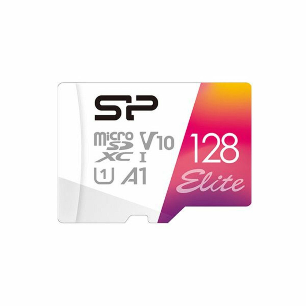 microSDXC (UHS-1 U1) SiliconPower Elite Color 128Gb class 10 A1 V10 Київ - фото 1