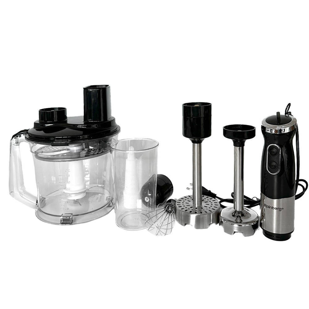 Блендер 4в1 Rainberg RB-2238 + Подарок Весы до 10кг SF-400 / Блендер с чашей / Ручной блендер измельчитель Киев - изображение 4
