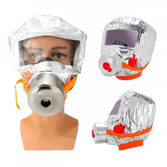 Маска протигаз, панорамний протигаз Fire mask AQ-27 Київ