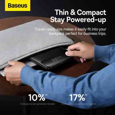 Батарея універсальна Baseus Blade 20000mAh 100W OE, black (PPBL000301) Вінниця