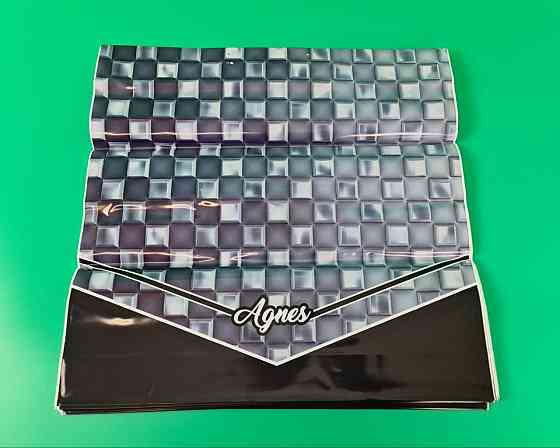 Полиэтиленовый пакет (40х40) с пластиковой ручкой