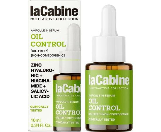 Концентрована балансувальна та матувальна сироватка для комбінованої та жирної шкіри Oil Control Serum LaCabine, 10 мл Дніпро - фото 2