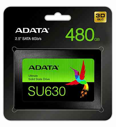 SSD ADATA Ultimate SU630 480GB 2.5" SATA III 3D QLC Київ