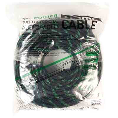 Кабель мультимедійний HDMI M to HDMI M 30.0m PowerPlant (KD00AS1297) Вінниця