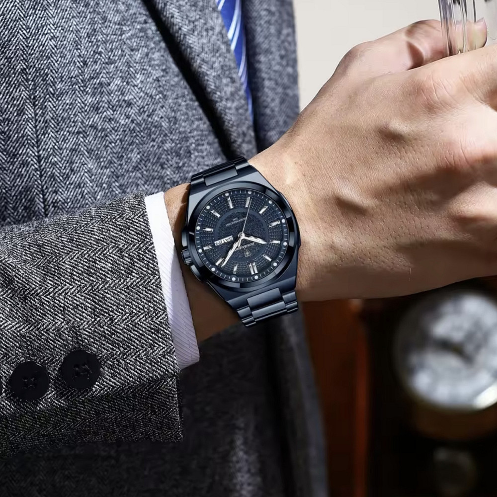 Годинник чоловічий наручний Poedagar Blueline Синій Київ - фото 7