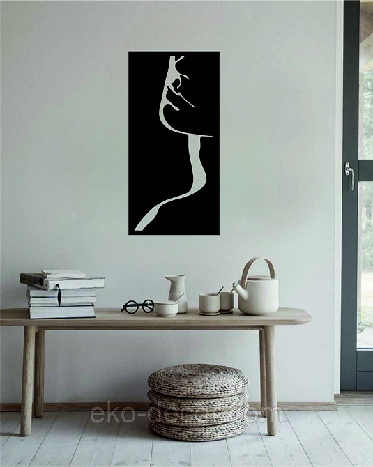 Декоративне настінне Панно «Силует жінки», Декор на стіну Київ - фото 8