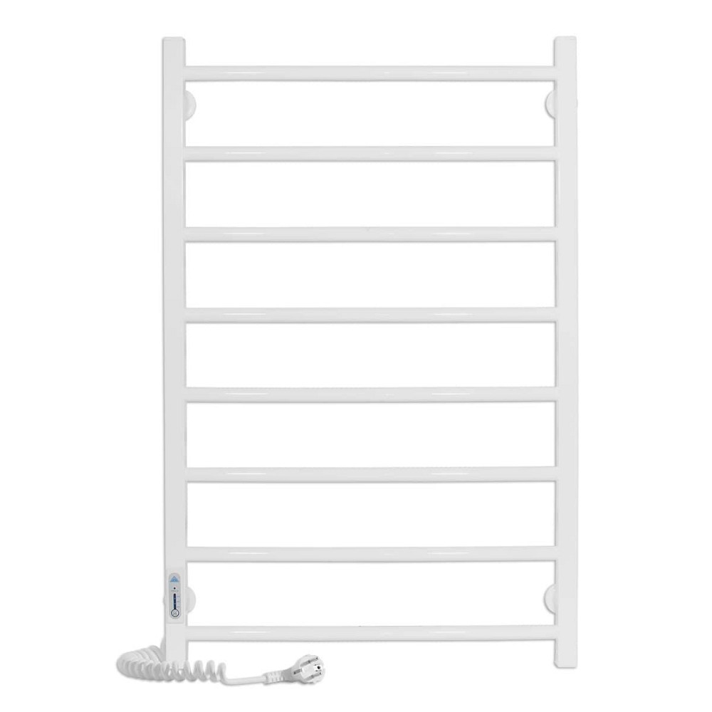 Електричний полотенцесушитель Laris Зебра Альфа ЧК6 500Х800 Е білий, ліве підключення Київ - фото 2