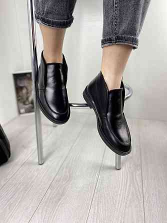 Daragani Черевики жіночі Daragani L24 чорні (весна-осінь, шкіра натуральна) (3156) 36-40 39 Коломыя