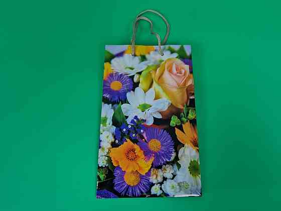 Бумажный пакет подарочный Средний 17/26/8(артSV-236) (12 шт) Харьков