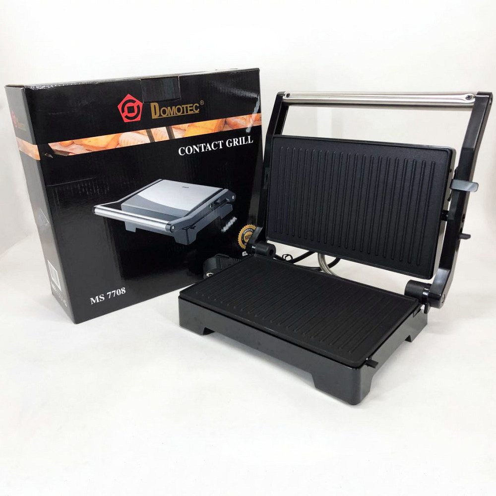 Электрогриль контактный складной прижимной, Гриль для гостиниц для гриля, Домашний гриль бутербродница VF-15 Львов - изображение 1