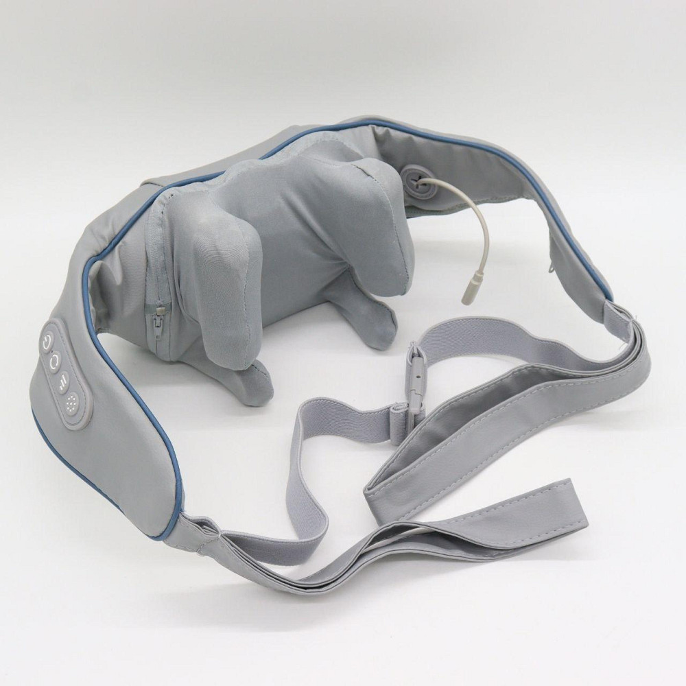 Электрический массажер с подогревом для шеи, спины / Массажер с роликами для спины / Вибромассажер для тела Киев - изображение 3