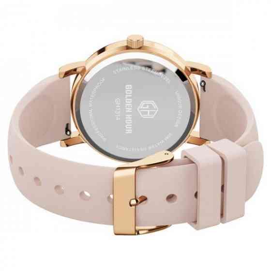 Наручные кварцевые часы GoldenHour Trend (Розовый) Винница