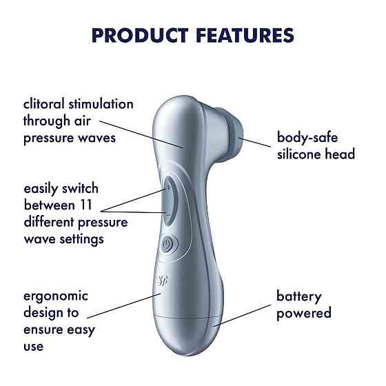 Вакуумний кліторальний стимулятор Satisfyer Pro 2 Generation 2 Battery Series (м'яте паковання!!!) Sex Aura Київ